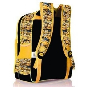 I Love Minions Yellow and Black School Bag 14 inch