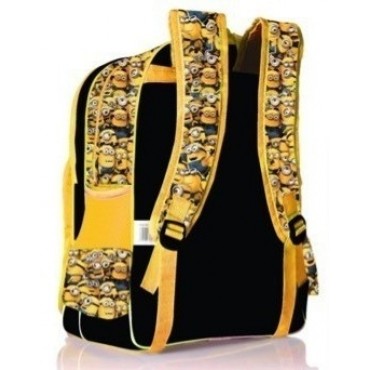 I Love Minions Yellow and Black School Bag 16 inch