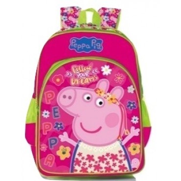 Peppa Pig With Tiara School Bag 16 inch