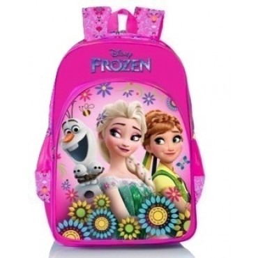 Disney Frozen Floral Pink Trolley School Bag 16 inch