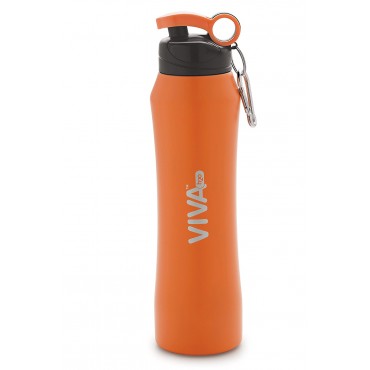 Viva H2O Stainless Steel Sipper Water Bottle 680ml VH5021