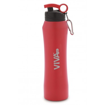 Viva H2O Stainless Steel Sipper Water Bottle 680ml VH5021