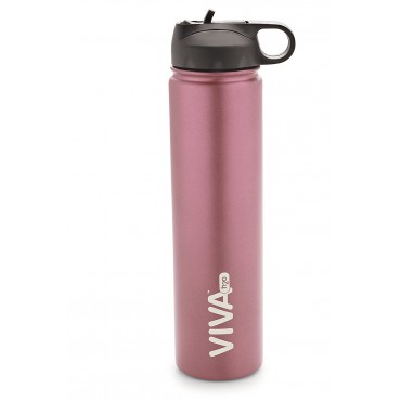 Viva H2O Stainless Steel Sipper Water Bottle 750ml VH5029