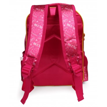 Disney Princess Reversible Sequence School Bag 14 inch Pink