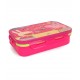 Peppa Pig Lunch Box with Spoon Fork Pink