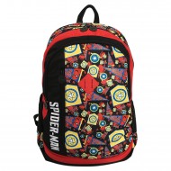 Spiderman Homecoming School Bag 19 Inch Black Red