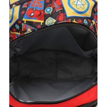 Spiderman Homecoming School Bag 19 Inch Black Red