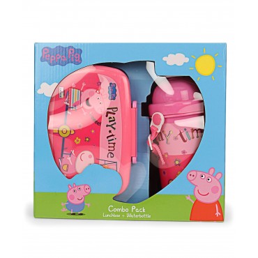 Peppa Pig Drinking Bottle and Lunch Box