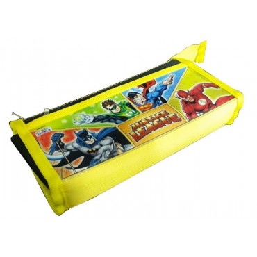 Justice League Pencil Pouch, Yellow