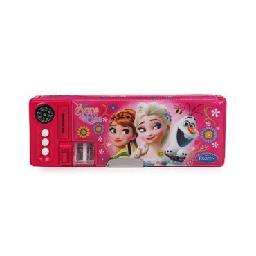 Disney Frozen Anna Elsa Pencil Box Pink