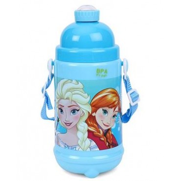 Disney Frozen Sisterly Love Water Bottle Blue 480 ml