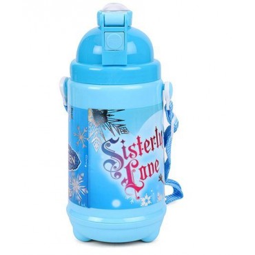 Disney Frozen Sisterly Love Water Bottle Blue 480 ml