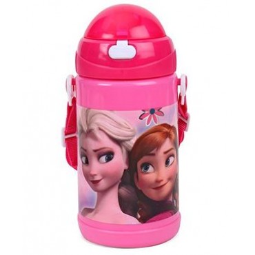 Disney Frozen Best Friend Water Bottle Pink 480 ml