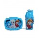 Disney Frozen Lunch Box and Water Bottle Blue