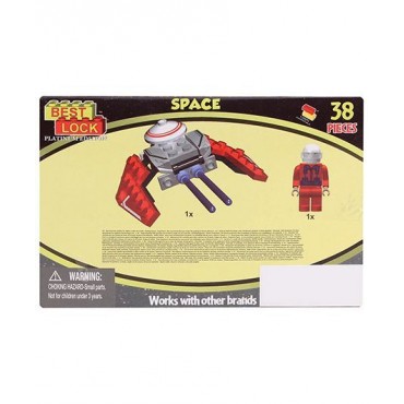 Best Lock Space Cruiser Block Set 38 Pieces