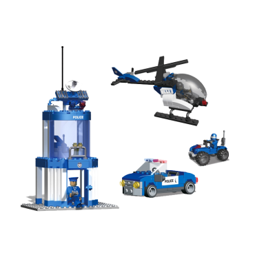 Best Lock Police HQ Block Set 259 Pieces