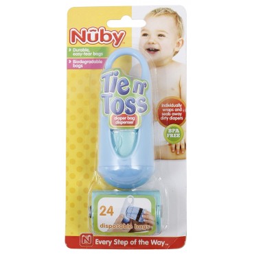 Nuby Tie N Toss Diaper Bag Dispenser