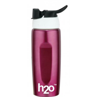 H2O Stainless Steel Water Bottle 600ml SB161