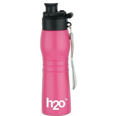 H2O Stainless Steel Water Bottle 600ml SB164