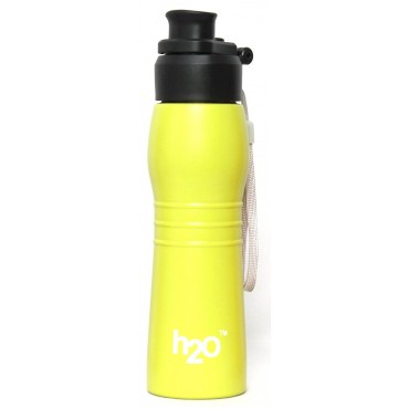 H2O Stainless Steel Water Bottle 600ml SB164