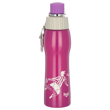 H2O Stainless Steel Water Bottle 650ml SB167