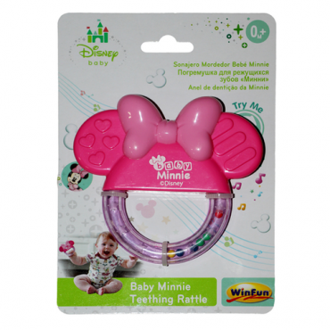 Disney Baby Minnie Teething Rattle