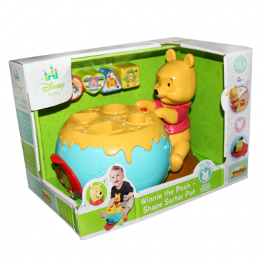 Winnie the Pooh Shape Sorter Pot