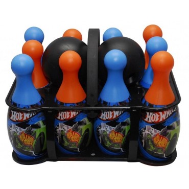 hot wheels bowling set