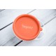 Mycey Plate with Lid - Orange