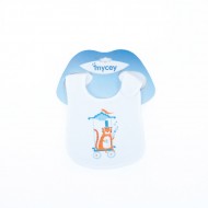Mycey Ultra Soft Leakproof Doublesided Terrycloth Bibs - Tiger