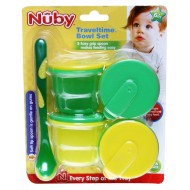 Nuby Micro Traveltime Bowl Set
