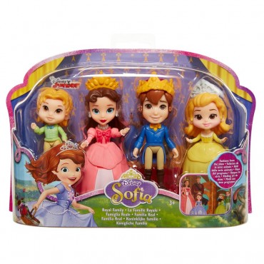 Disney Sofia The First 3 inch Royal Family Pack