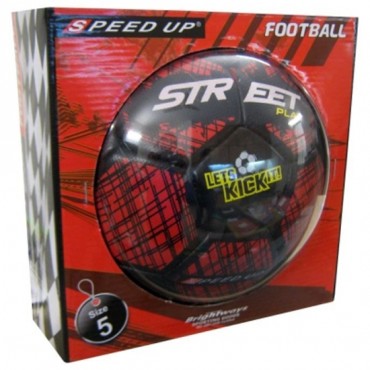 Speed Up Street Play Rubber Football Size 5