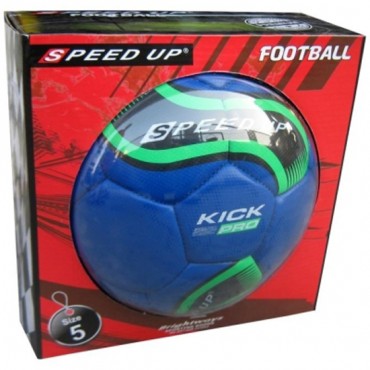 Speed Up Kick Pro Leatherite Football Size 5 Blue