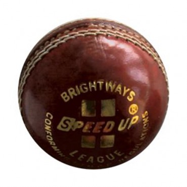 Speed Up League Red Cricket Leather Ball