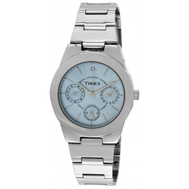 Timex E-Class Analog Blue Dial Girl's Watch - J102