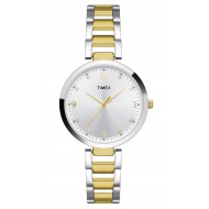 Timex Fashion Analog Silver Dial Girl's Watch - TW000X200