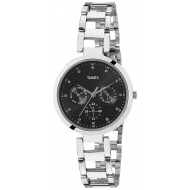 Timex E-Class Analog Black Dial Girl's Watch - TW000X205