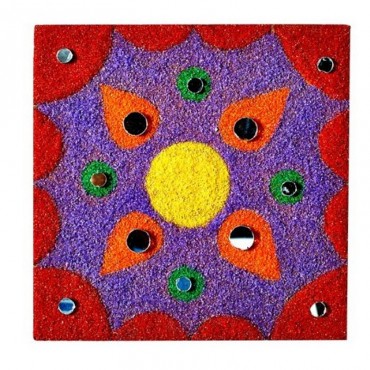 Imagimake SANDEMBELLISH Colourful Wooden Rangoli