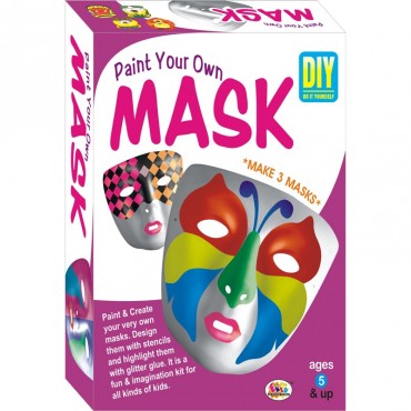 Ekta Paint Your Own Mask Fun Game