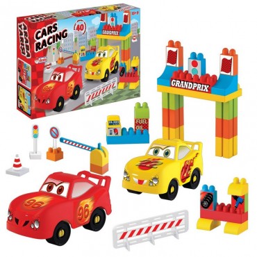 Dede Car Racing Playset