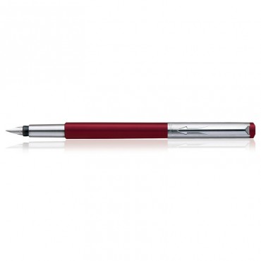 Parker Vector Mettalix CT Fountain Pen (Red)