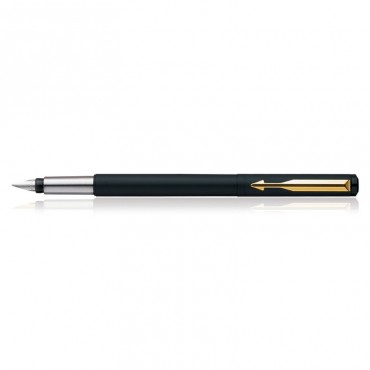 Parker Vector Matte Black GT Fountain Pen