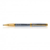Parker Ambient Shiny CHROME Chiselled GT Roller Ball Pen