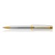 Parker Ambient Shiny CHROME Chiselled GT Ball Pen