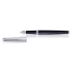 Waterman Hemisphere Dlx Silk Blk CT Fountain Pen Medium Nib