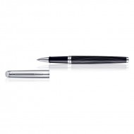 Waterman Hemisphere Dlx Silk Blk CT Roller Ball Pen