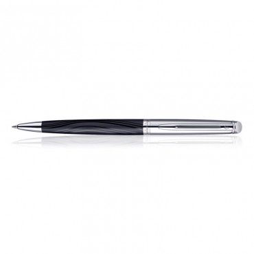 Waterman Hemisphere Dlx Silk Blk CT Ball Pen