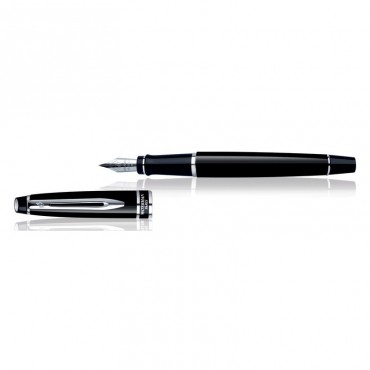 Waterman Expert Black CT Fountain Pen Medium Nib