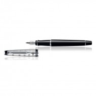 Waterman Expert Deluxe Black CT Fountain Pen Fine Nib